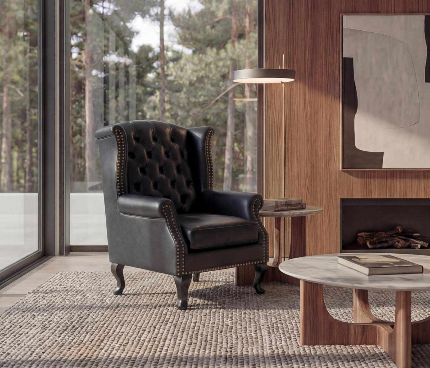 wohnli-moebel-suche-800000415138-1 RELAXSESSEL Schwarz Textil MCW Möbel > Sessel > Polstersessel Schwarz