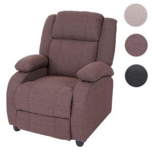 wohnli-moebel-suche-800000415150-1 FERNSEHSESSEL Mahagoni Dekor Textil MCW Möbel > Sessel > Polstersessel Braun