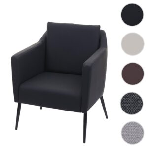wohnli-moebel-suche-800000415185-1 RELAXSESSEL H93A Schwarz Textil MCW Möbel > Sessel > Polstersessel Schwarz