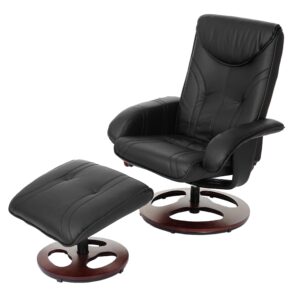 wohnli-moebel-suche-800000415220 Wohnli Möbelsuche - RELAXSESSEL MIT HOCKER Schwarz
