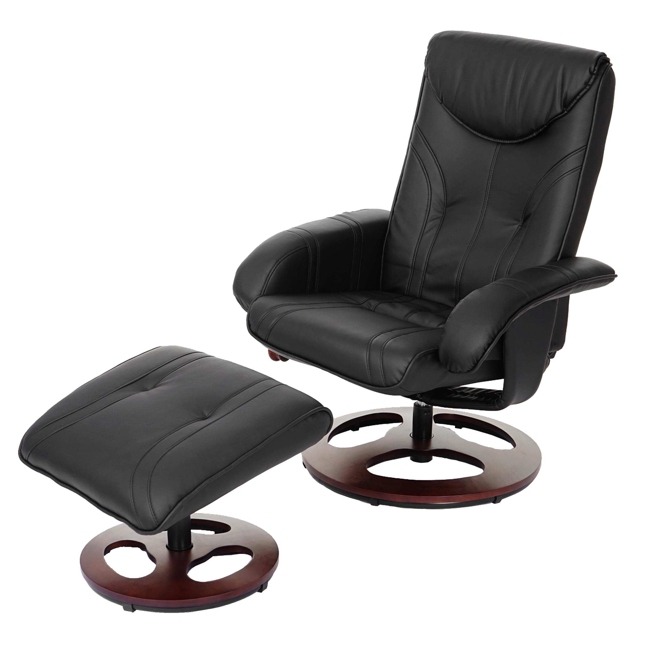 wohnli-moebel-suche-800000415220 Wohnli Möbelsuche - RELAXSESSEL MIT HOCKER Schwarz