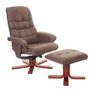 wohnli-moebel-suche-800000415224 Wohnli Möbelsuche - RELAXSESSEL MIT HOCKER Braun