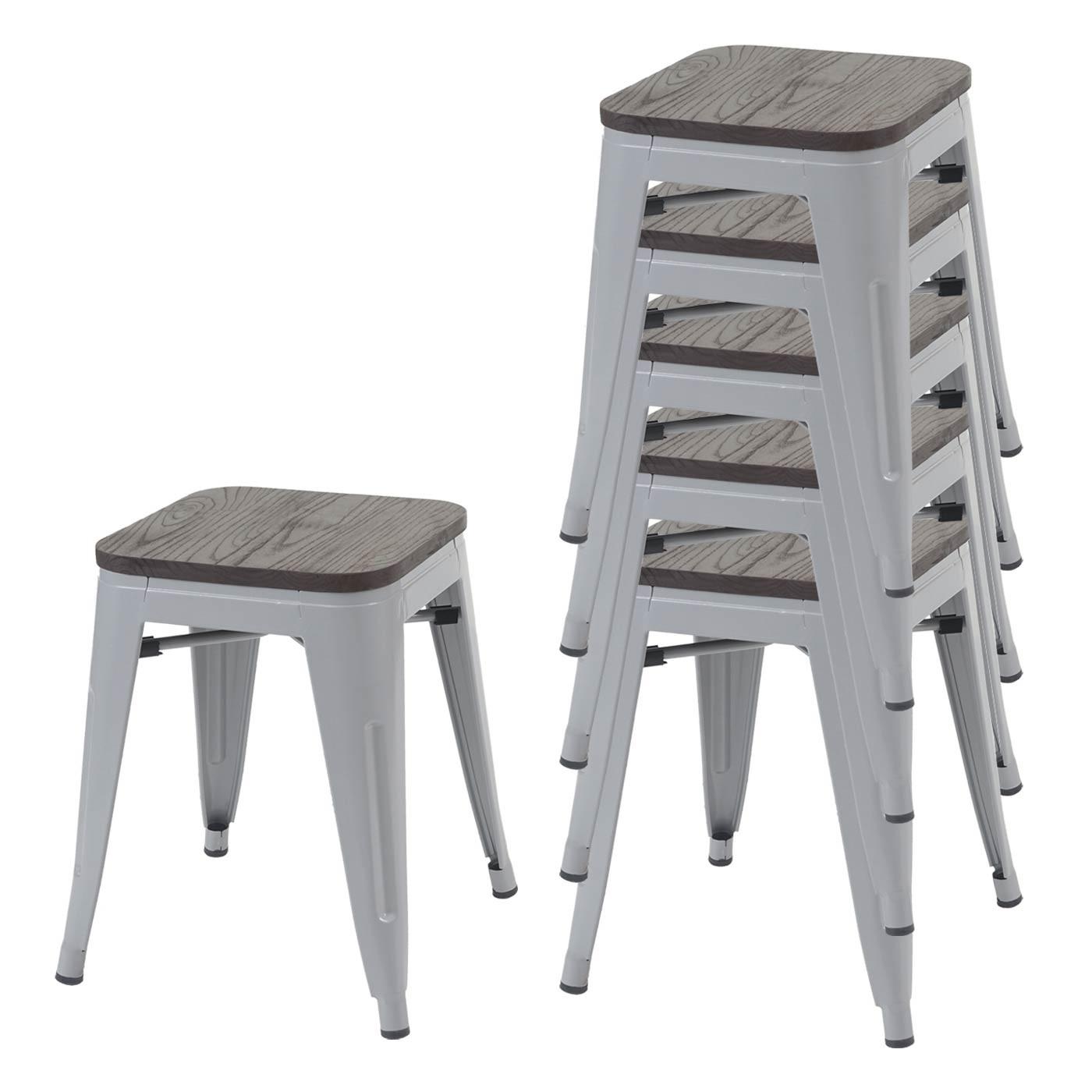 wohnli-moebel-suche-800000415521 Wohnli Möbelsuche - HOCKER HOLZ-SITZFLÄCHE Grau