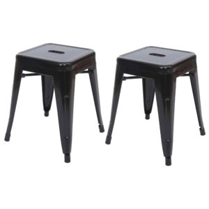 wohnli-moebel-suche-800000417337 Wohnli Möbelsuche - HOCKER Schwarz 2er-Set
