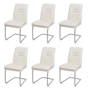 wohnli-moebel-suche-800000417378 Wohnli Möbelsuche - ESSZIMMERSTUHL Cremeweiß 6er-Set