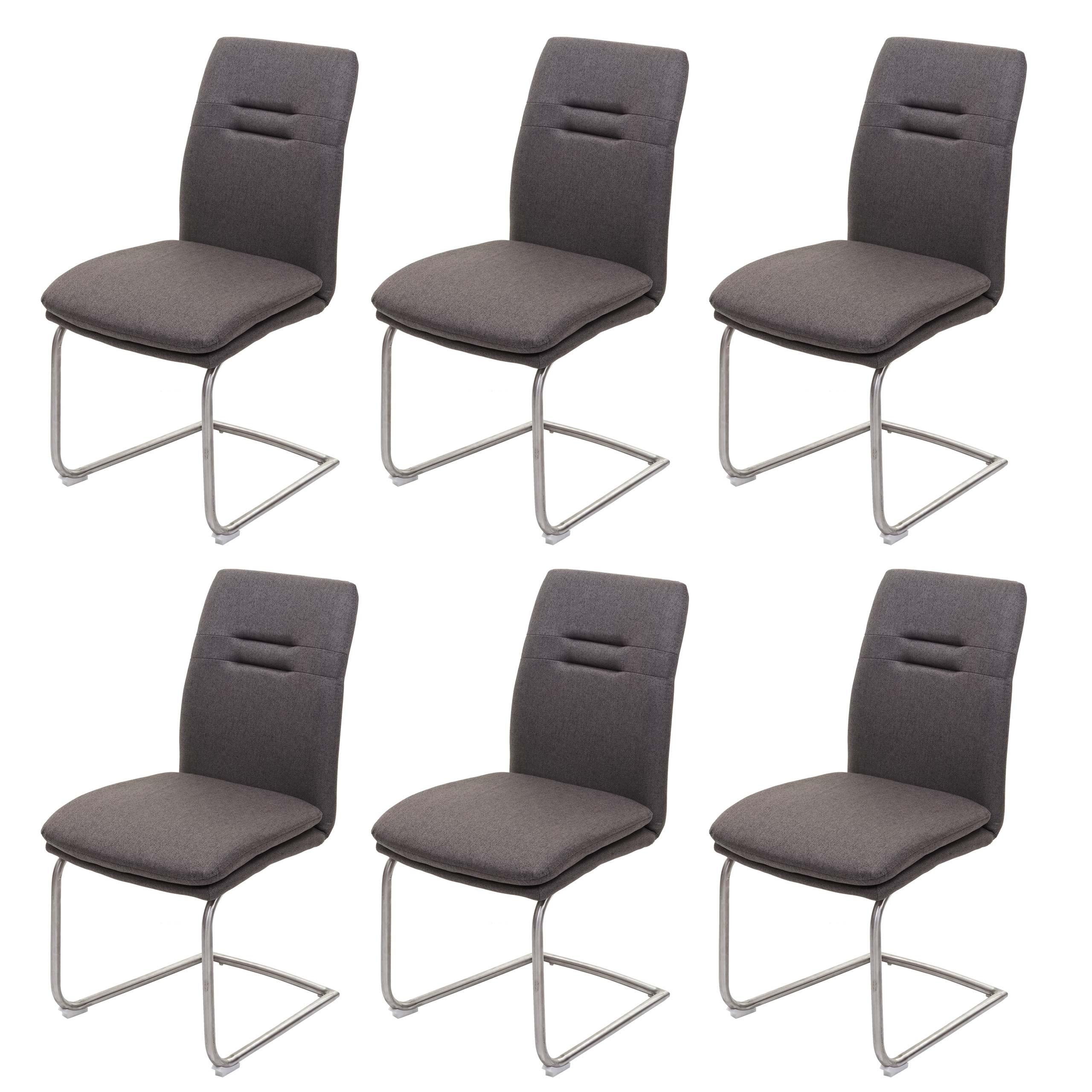 wohnli-moebel-suche-800000417391 Wohnli Möbelsuche - ESSZIMMERSTUHL Grau 6er-Set