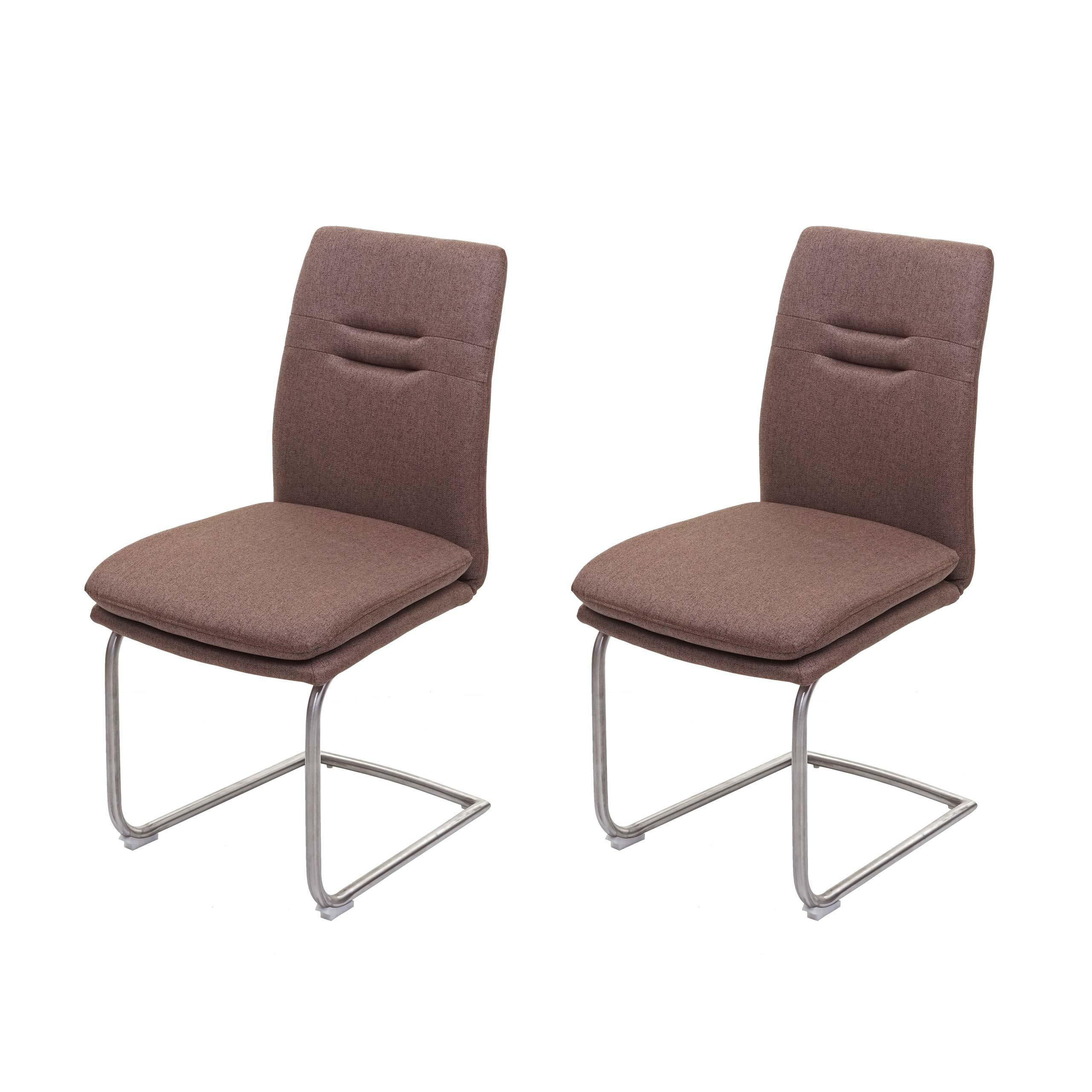 wohnli-moebel-suche-800000417406 Wohnli Möbelsuche - ESSZIMMERSTUHL Braun 2er-Set