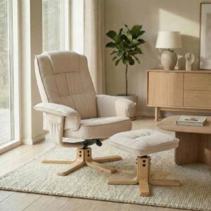 RELAXSESSELSET CHARLY Textil IDIMEX Möbel > Sessel > Relaxsessel Beige