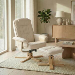 SET MIT HOCKER CHARLY beige