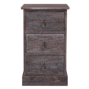wohnli-moebel-suche-800000422768-1 NACHTTISCH ENZO braun Holz CARO-Möbel Möbel > Kommoden & Schubladenschränke > Nachttische Braun