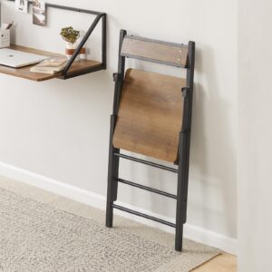 wohnli-moebel-suche-800000428507-1 KLAPPSTUHL Vintage Holzwerkstoff, Metall SoBuy Möbel > Stühle > Klappstühle Schwarz