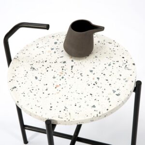 weißer Terrazzo