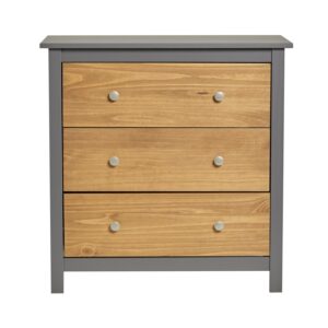 wohnli-moebel-suche-800000461144-1 KOMMODE 79/80/40 Bonnie Grau Holz Möbel > Kommoden & Schubladenschränke > Kommoden Grau