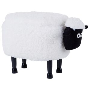 wohnli-moebel-suche-800000463037 Wohnli Möbelsuche - TIERHOCKER Weiß Sheep 35/55/40 cm