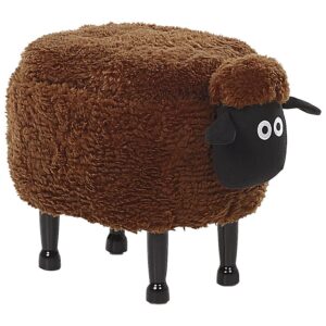 wohnli-moebel-suche-800000463061 Wohnli Möbelsuche - TIERHOCKER Braun Sheep 35/55/40 cm
