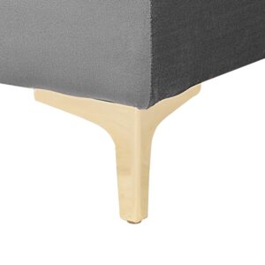 wohnli-moebel-suche-800000463096-1 OTTOMANE Aberdeen 80/80/41 cm Textil Beliani Möbel > Sessel > Hocker Grau