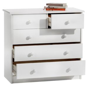 wohnli-moebel-suche-800000463699-1 KOMMODE RONDO weiß Holz IDIMEX Möbel > Kommoden & Schubladenschränke > Kommoden Weiß
