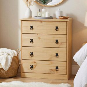 wohnli-moebel-suche-800000463723-1 KOMMODE BARRIO natur Holz CARO-Möbel Möbel > Kommoden & Schubladenschränke > Kommoden Braun