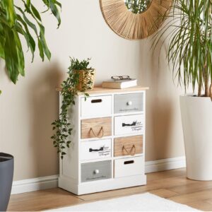 wohnli-moebel-suche-800000463727-1 KOMMODE SALVA weiß Holz CARO-Möbel Möbel > Kommoden & Schubladenschränke > Kommoden Weiß