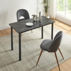 ESSTISCH Tammela Holzwerkstoff [en.casa] Möbel > Tische > Esstische Schwarz