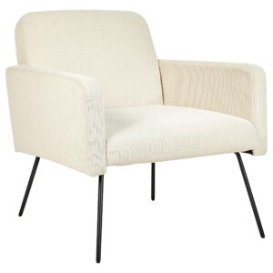 wohnli-moebel-suche-800000464281-1 SESSEL Cord Beige Narken Textil Beliani Möbel > Sessel > Polstersessel Beige