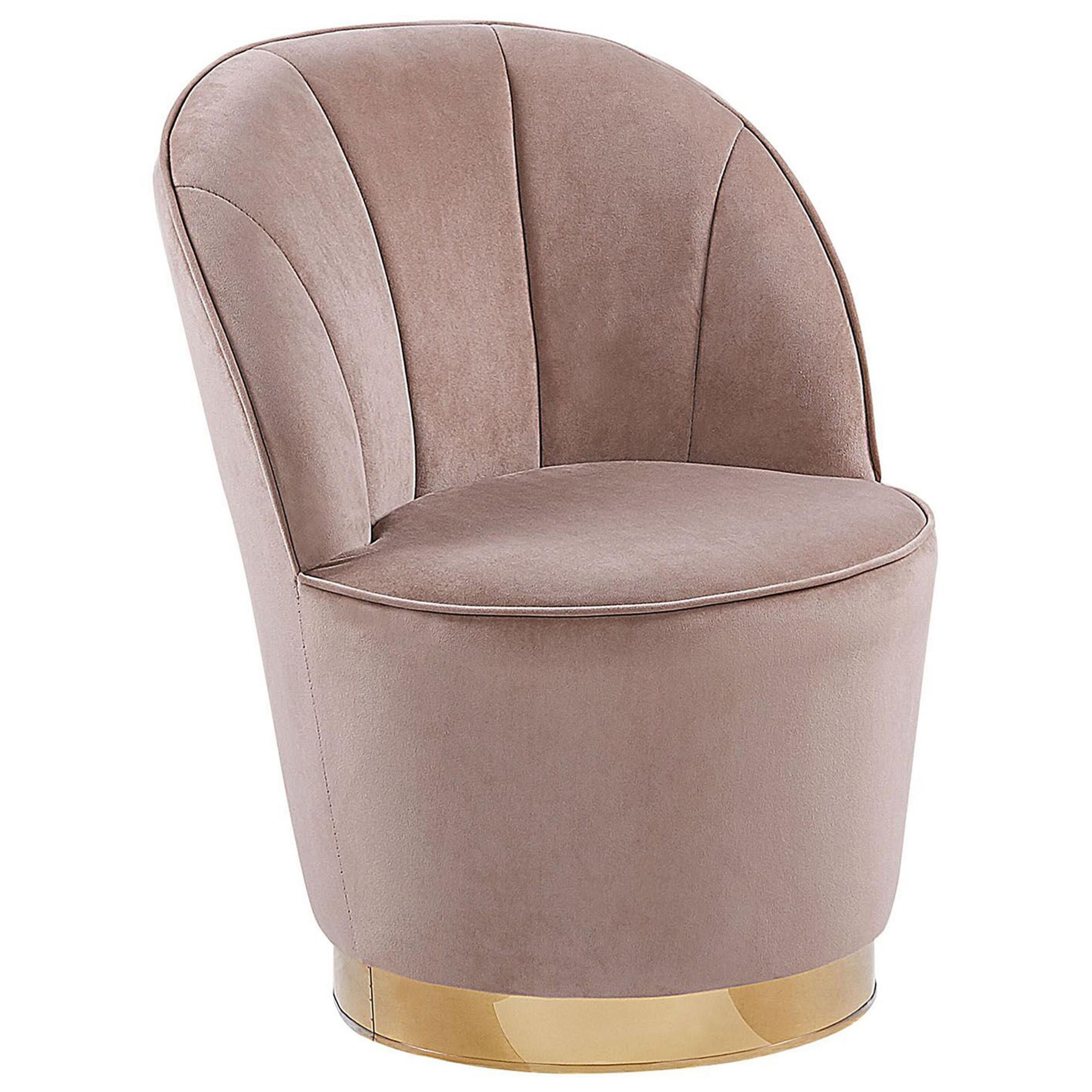 wohnli-moebel-suche-800000464312 Wohnli Möbelsuche - SESSEL Samtstoff Beige/Gold Alby