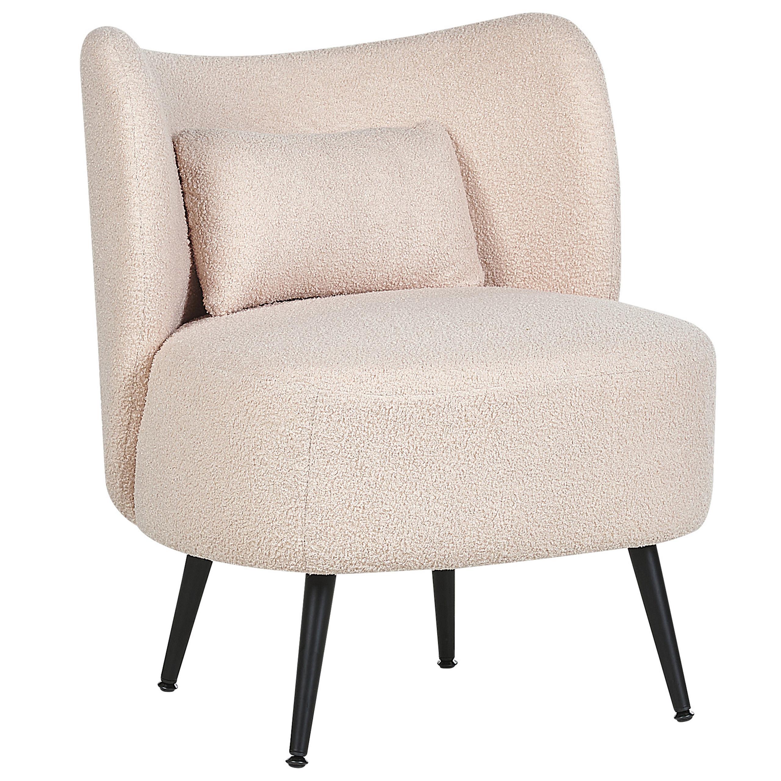 Wohnli Möbelsuche - SESSEL BOUCLE Beige Otsby