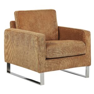 wohnli-moebel-suche-800000464347-1 SESSEL Cord Braun Vind Textil Beliani Möbel > Sessel > Polstersessel Braun
