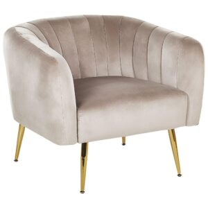 wohnli-moebel-suche-800000464355 Wohnli Möbelsuche - SESSEL Samtstoff Beige Laconia