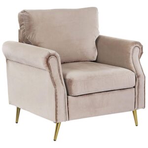 wohnli-moebel-suche-800000464362 Wohnli Möbelsuche - SESSEL Samtstoff Beige Vietas