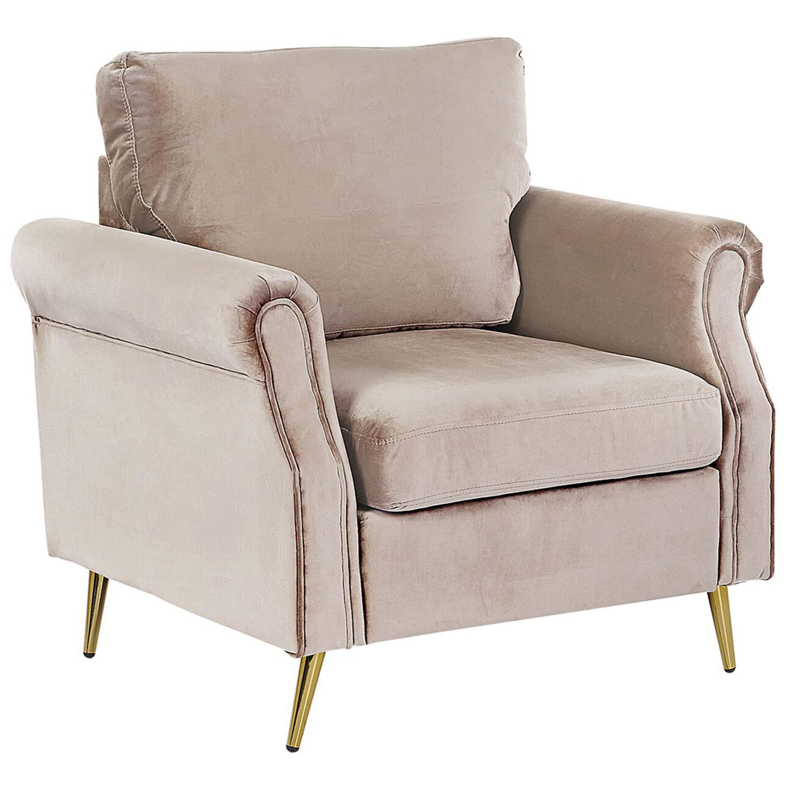 wohnli-moebel-suche-800000464362 Wohnli Möbelsuche - SESSEL Samtstoff Beige Vietas