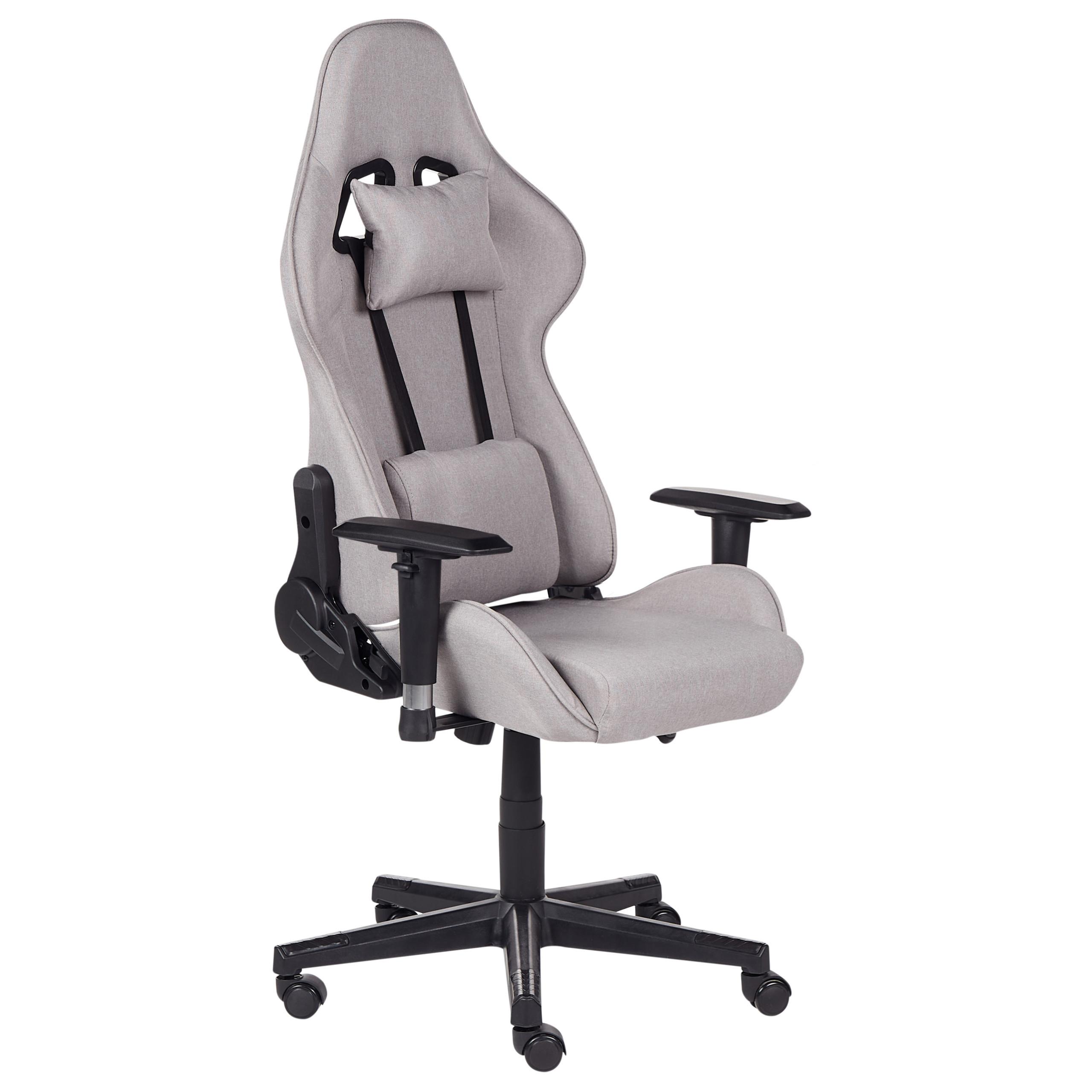 wohnli-moebel-suche-800000464636 Wohnli Möbelsuche - GAMINGSTUHL Polyester Grau Warrior