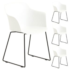 Wohnli Möbelsuche - GARTENSTÜHLE FORO 4er-Set weiß