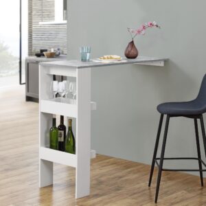 BARTISCH Bromölla Holzwerkstoff [en.casa] Möbel > Tische > Bartische Grau