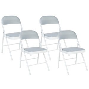 wohnli-moebel-suche-800000469442 Wohnli Möbelsuche - KLAPPSTUHL 4er-Set Metall Grau Sparks