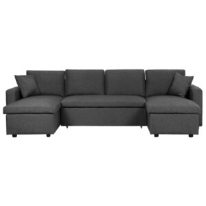 wohnli-moebel-suche-800000469596 Wohnli Möbelsuche - SCHLAFSOFA Polsterbezug Dunkelgrau Sommen
