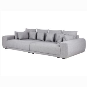 wohnli-moebel-suche-800000470301-1 4-SITZER-SOFA Polsterbezug Grau Torpo Textil Beliani Möbel > Sofas & Couches > Sofas Grau