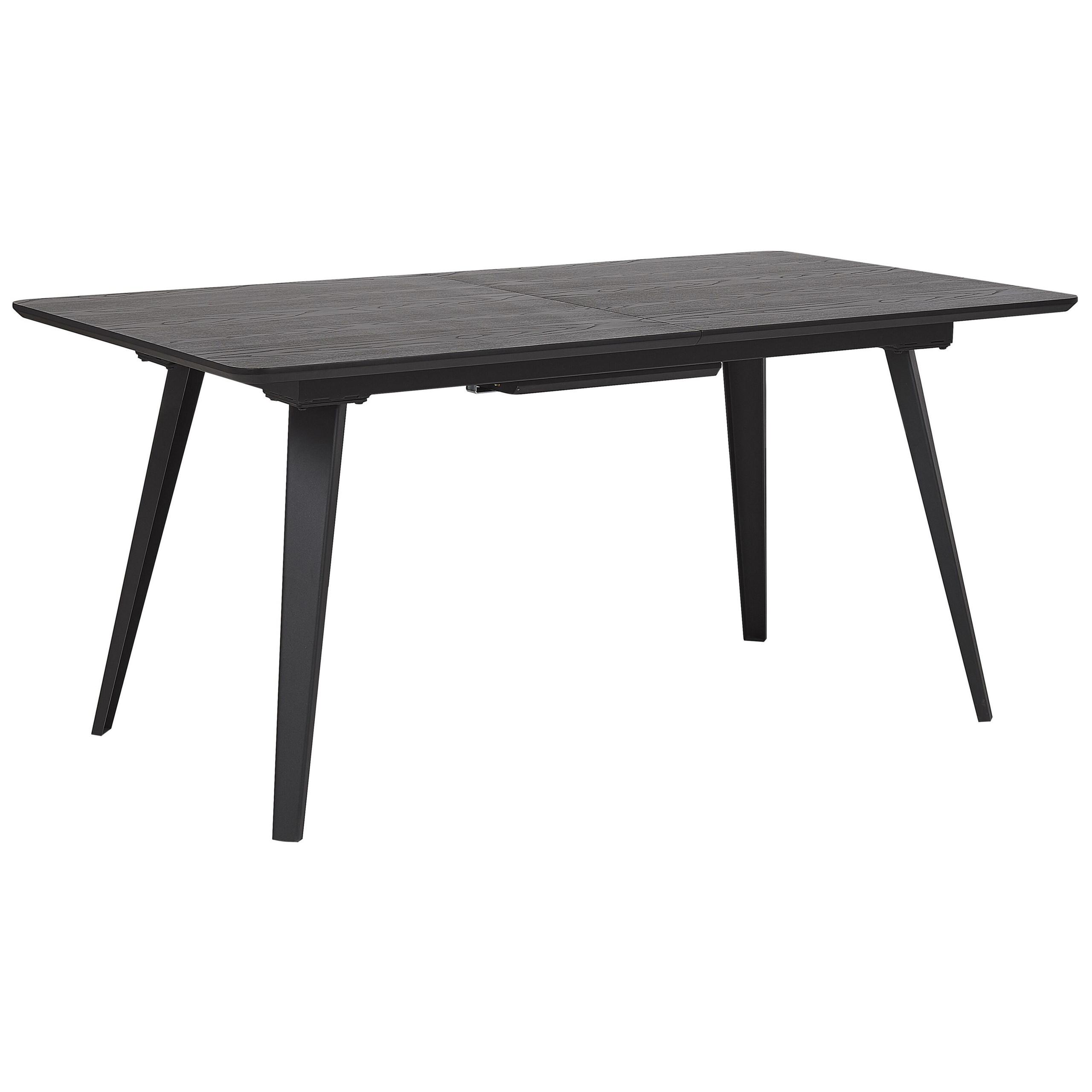 wohnli-moebel-suche-800000470686 Wohnli Möbelsuche - ESSTISCH 160-200/90/75 cm Schwarz Rechteckig Irvington