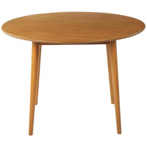 wohnli-moebel-suche-800000470732-1 ESSTISCH 110/110/75 cm Hellbraun Rund Radan Holzwerkstoff Beliani Möbel > Tische > Esstische Braun
