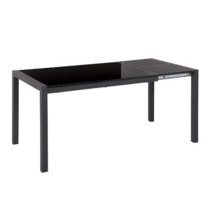 wohnli-moebel-suche-800000470734 Wohnli Möbelsuche - ESSTISCH 120-160/80/75 cm Schwarz Rechteckig Granada