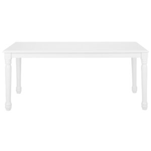 wohnli-moebel-suche-800000470770-1 ESSTISCH 180/90/76 cm Weiß Rechteckig Cary Holzwerkstoff Beliani Möbel > Tische > Esstische Weiß