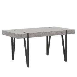 Wohnli Möbelsuche - ESSTISCH 150/90/75 cm Hellgrau Rechteckig Adena