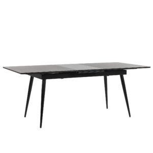 wohnli-moebel-suche-800000470842 Wohnli Möbelsuche - ESSTISCH 160-200/90/76 cm Schwarz Rechteckig Maldon