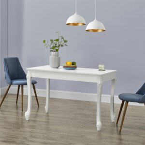 ESSTISCH Lüneburg Holzwerkstoff [en.casa] Möbel > Tische > Esstische Weiß