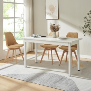 ESSTISCH Holzwerkstoff [en.casa] Möbel > Tische > Esstische Weiß