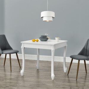 ESSTISCH Lüneburg Holzwerkstoff [en.casa] Möbel > Tische > Esstische Weiß