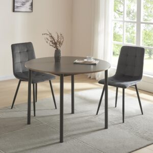 ESSTISCH Lindesberg Holzwerkstoff [en.casa] Möbel > Tische > Esstische Grau