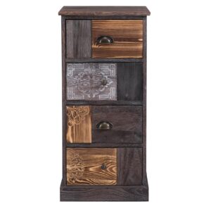 wohnli-moebel-suche-800000475302-1 KOMMODE MARA graubraun Holz CARO-Möbel Möbel > Kommoden & Schubladenschränke > Kommoden Grau