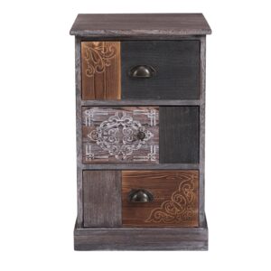 wohnli-moebel-suche-800000475303-1 KOMMODE MARA graubraun Holz CARO-Möbel Möbel > Kommoden & Schubladenschränke > Kommoden Grau