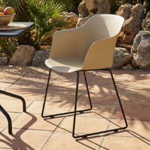 wohnli-moebel-suche-800000485625-1 GARTENSTÜHLE FORO 4er-Set beige Textil IDIMEX Garten & Outdoor > Gartenmöbel > Gartenstühle Beige